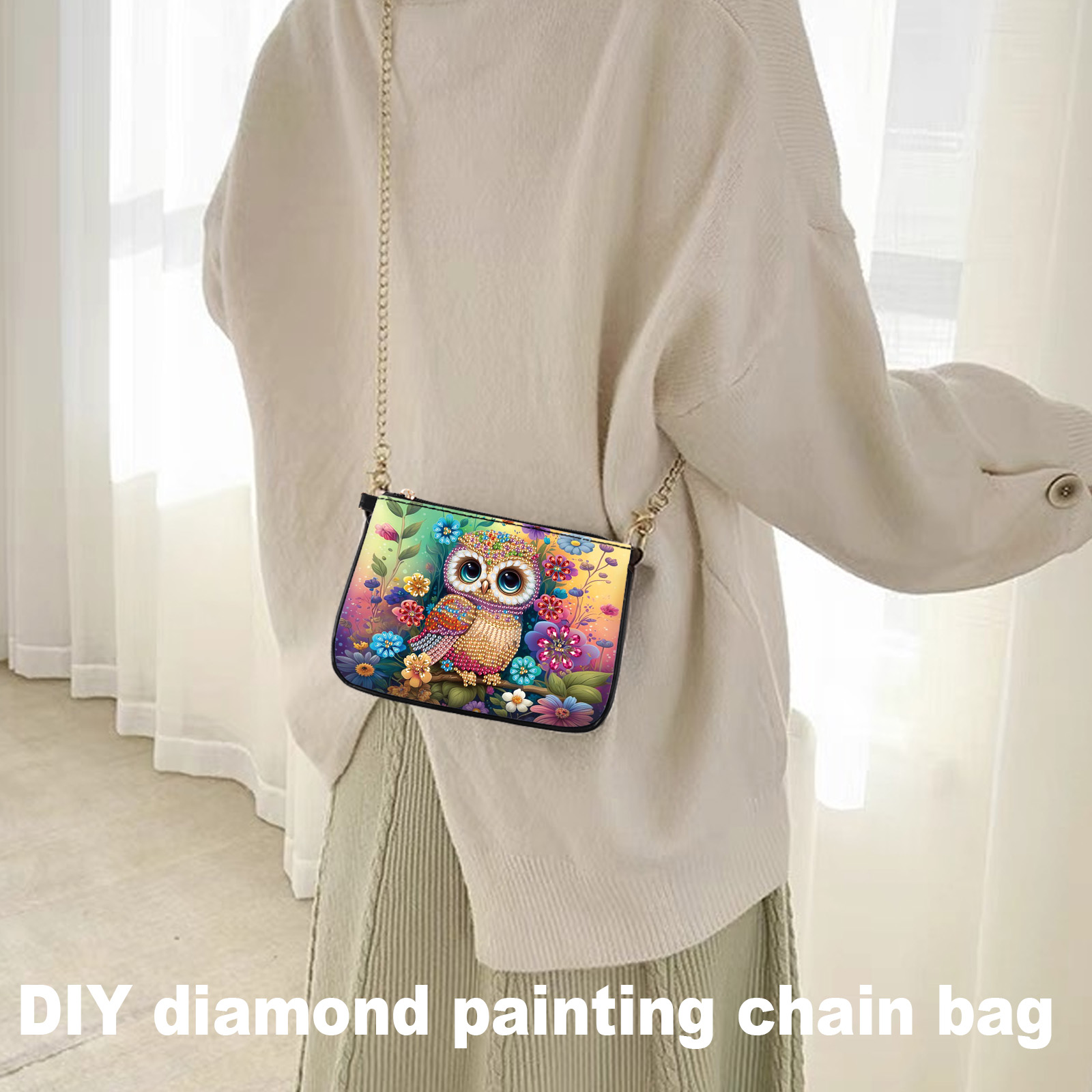 Colorful Owl Diamond Art Paint - đánh giá và giá Unique Art Craft