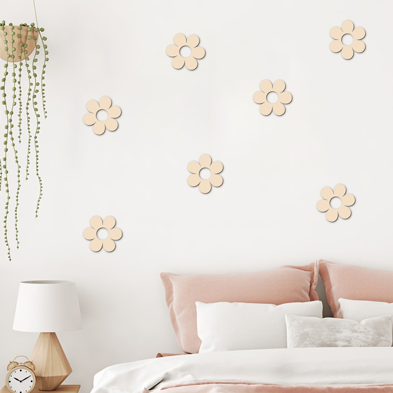 Wooden Flower Wood Cutouts Flo - đánh giá và giá Art Craft 2 Year Olds