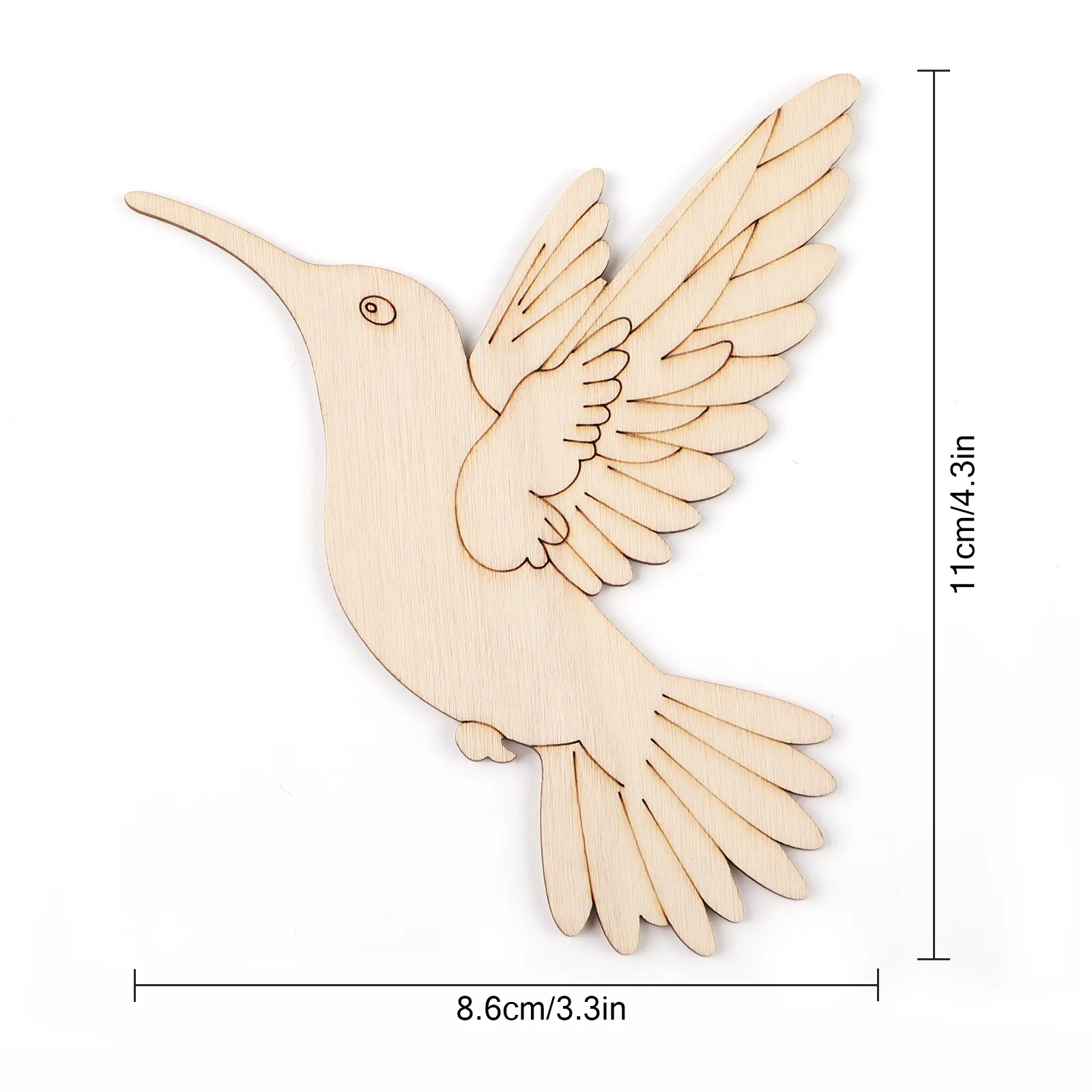 10pcs Unfinished Wood Animal B - đánh giá và giá Art Craft Usa