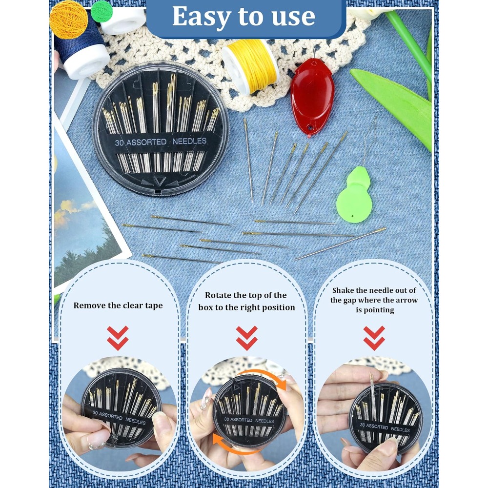 30-Count Steel Hand Sewing Nee - đánh giá và giá Art Craft Project