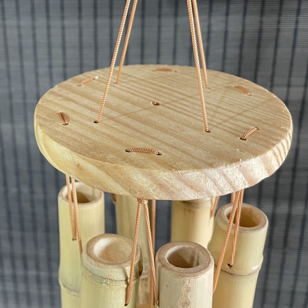 Retro 6 Tubes Bamboo Wind Chim - đánh giá và giá Art Craft Youtube