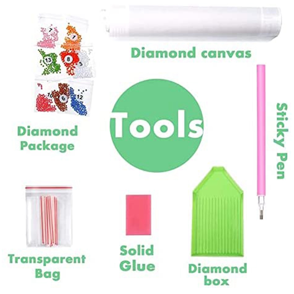 ABHI-Diamond Painting Set Adul - đánh giá và giá Art Craft Flower