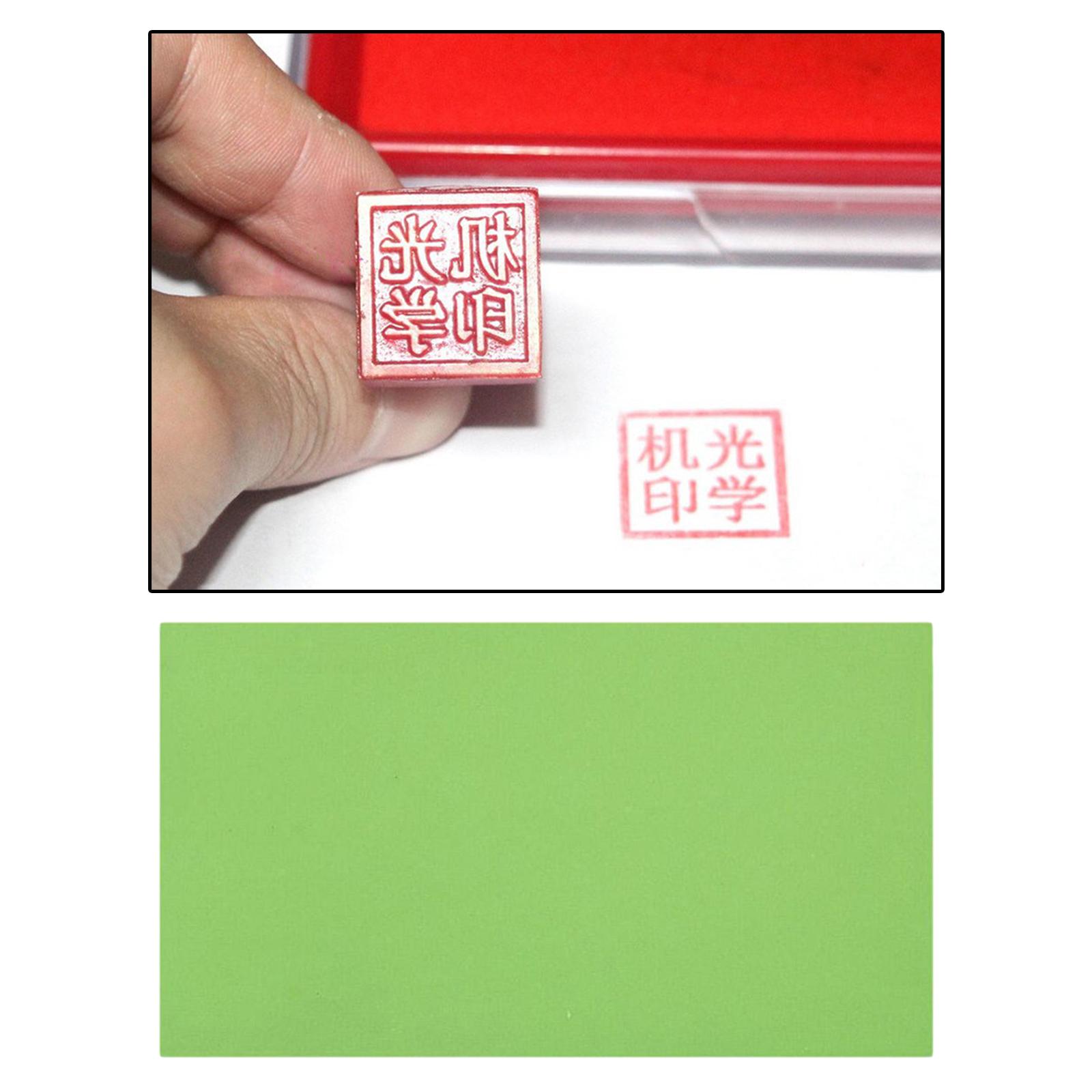 Photopolymer Plate Green Resin - đánh giá và giá Stamping Ink Pad
