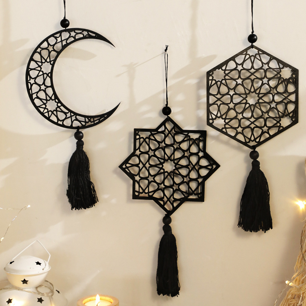 Black Star And Moon Hollow Woo - đánh giá và giá Unique Art Craft