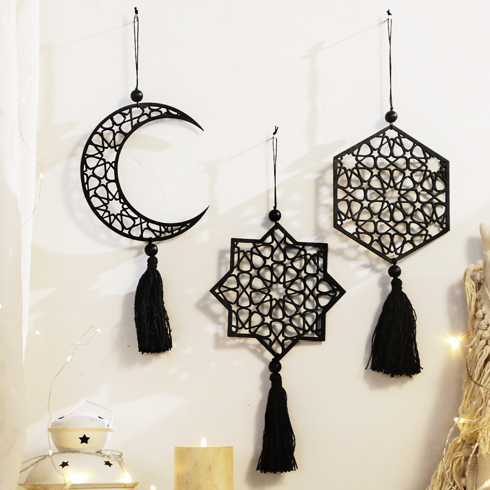 Black Star And Moon Hollow Woo - đánh giá và giá Unique Art Craft