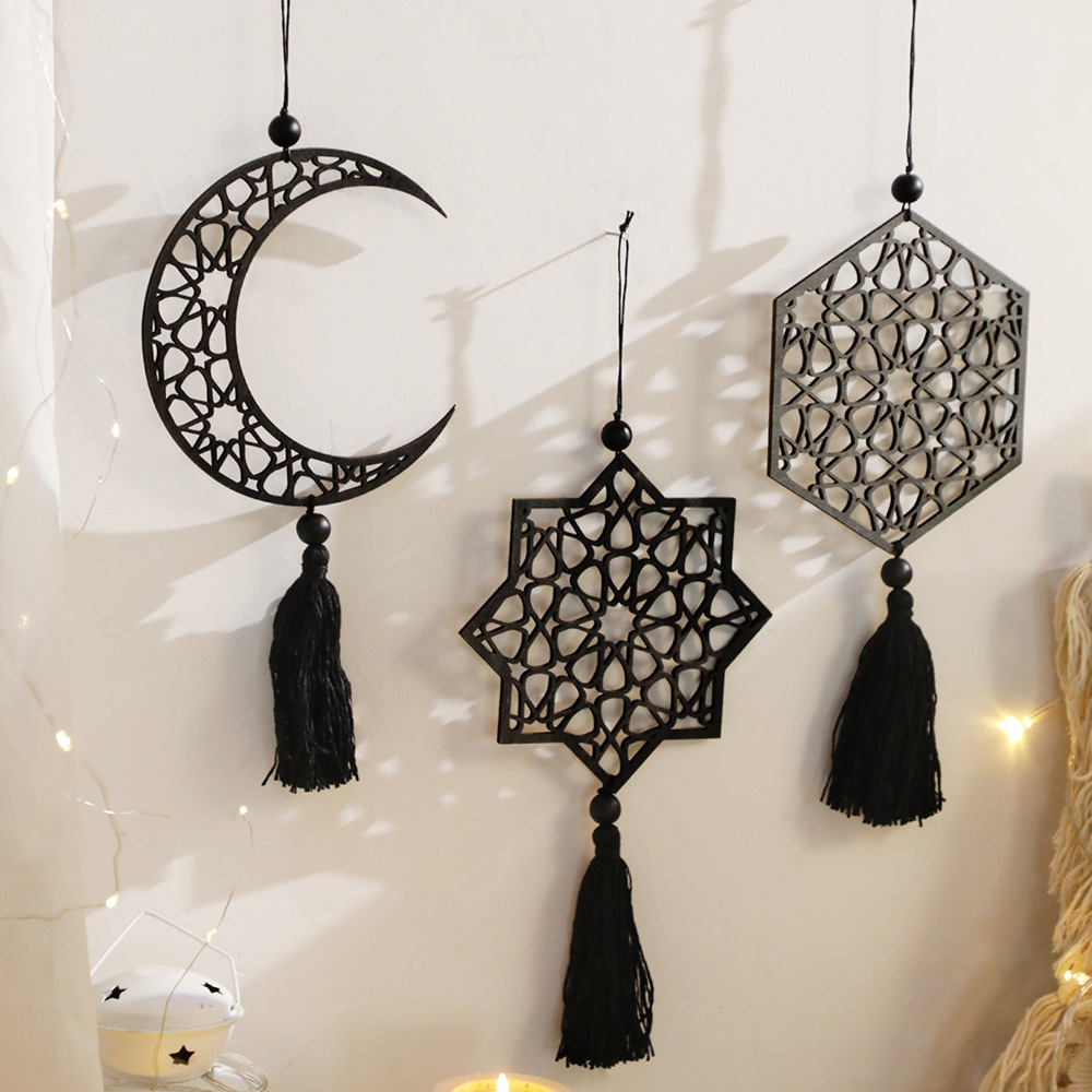 Black Star And Moon Hollow Woo - đánh giá và giá Unique Art Craft