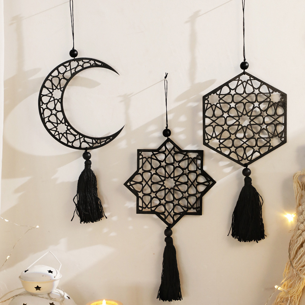 Black Star And Moon Hollow Woo - đánh giá và giá Unique Art Craft