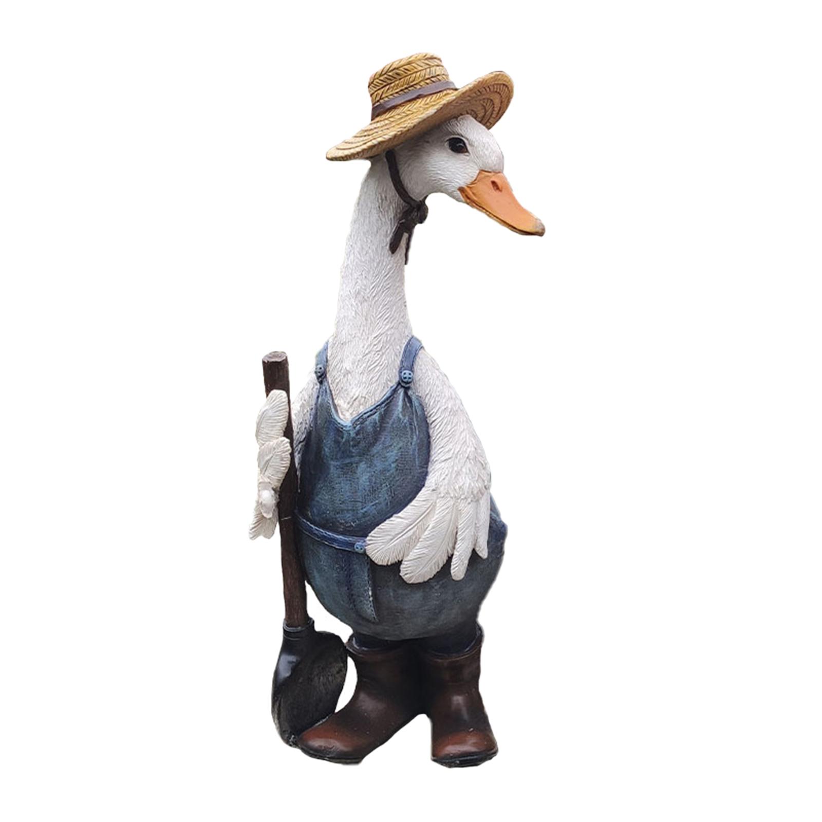 Resin Duck Garden Statue Figur - đánh giá và giá Art Craft Duck