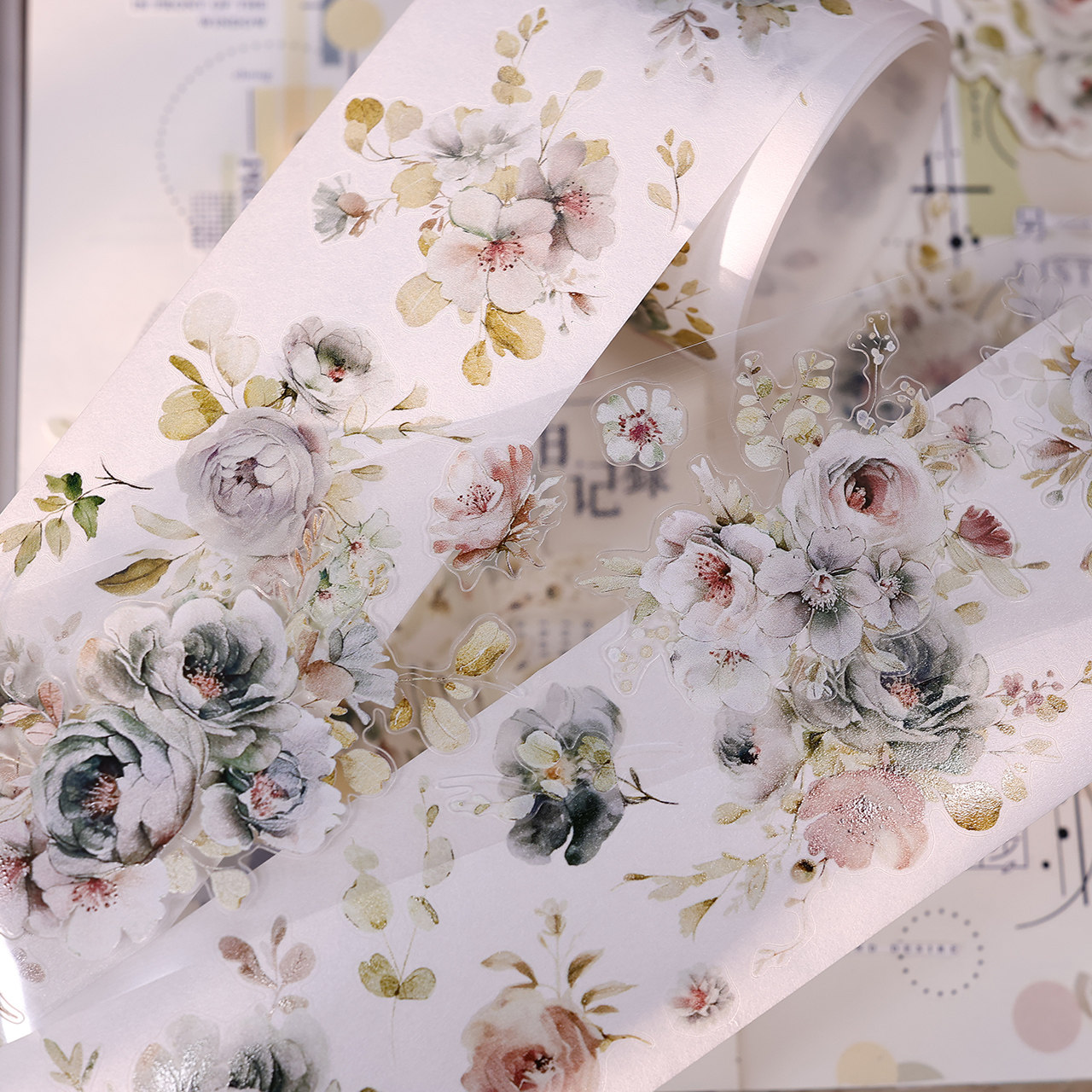 XiaoBaiJia Studio Vintage Soft - đánh giá và giá Washi Tape Rolls