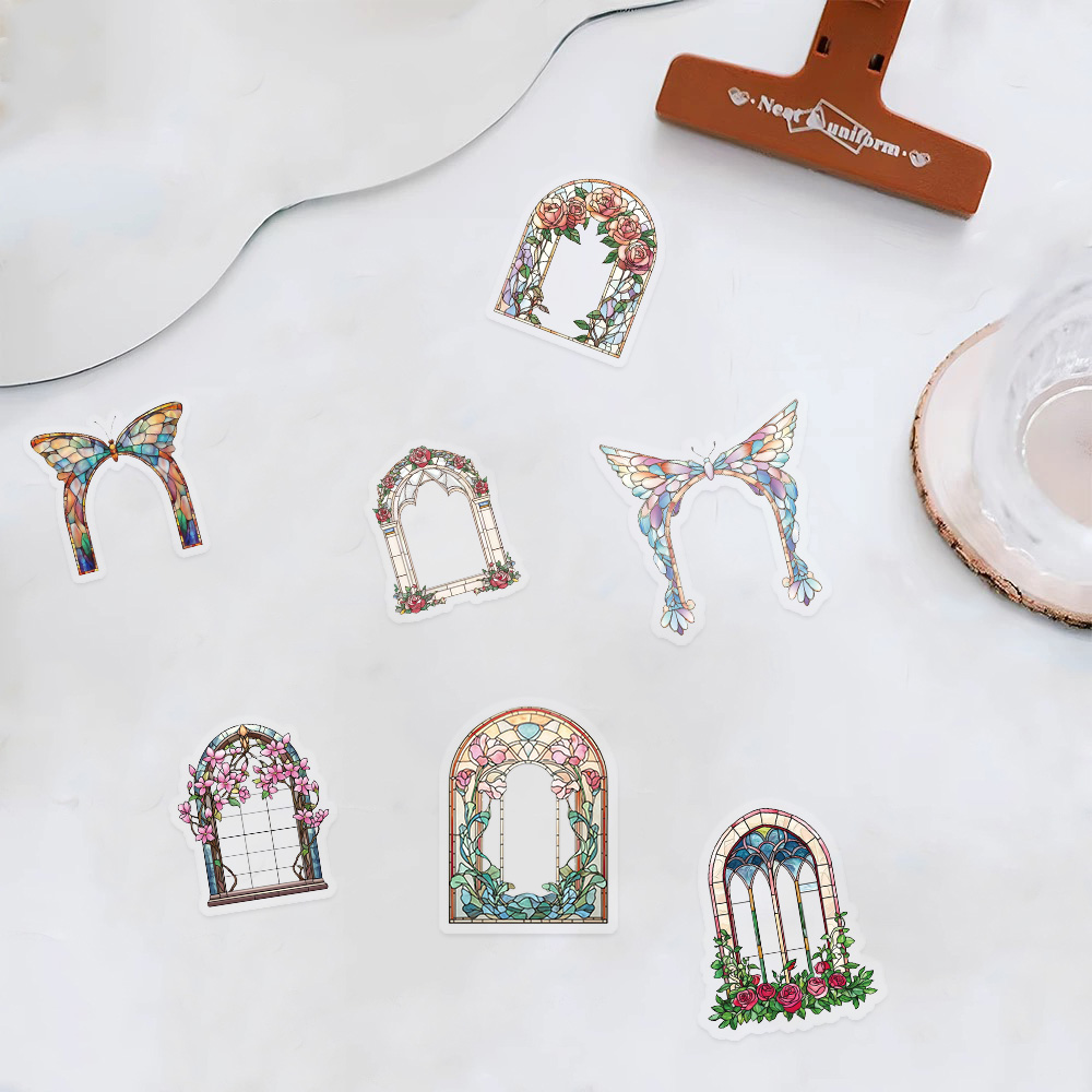 50PCS Retro Flower Mirror Graf - đánh giá và giá Art Craft Vase