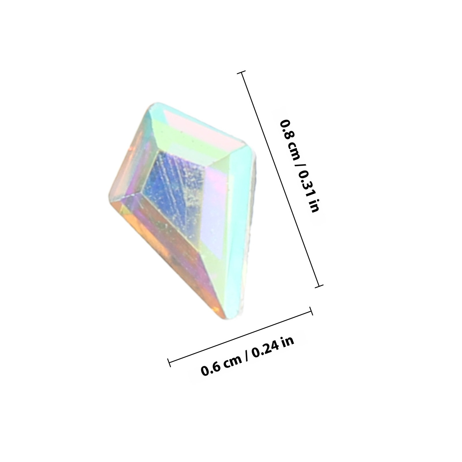 Premium Glass Nail Charms Flat - đánh giá và giá Art Craft Glasses Frames