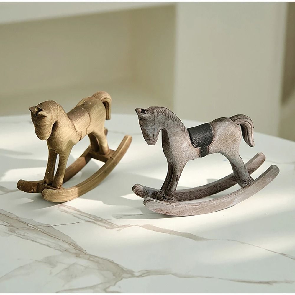 Creative Design Wooden Horse W - đánh giá và giá Art Craft Horse