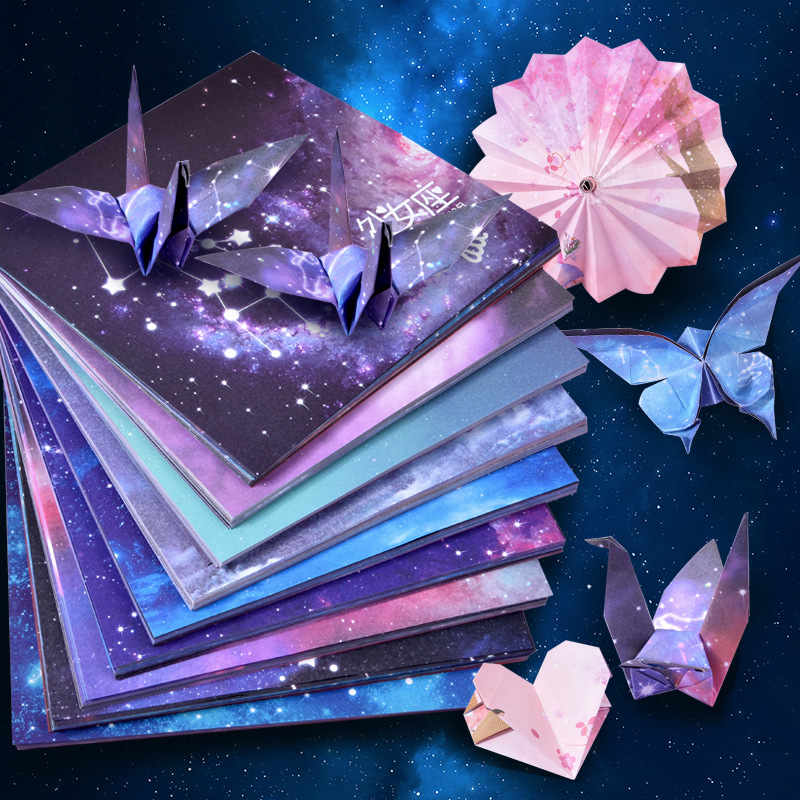 50 Sheets Origami Paper Stars  - đánh giá và giá Art And Craft Recycle