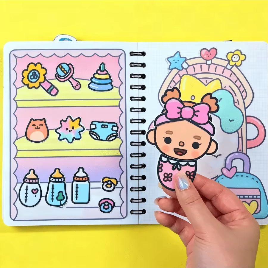 3D Baby Room Sticker Quiet Boo - đánh giá và giá Art Craft 2 Year Olds