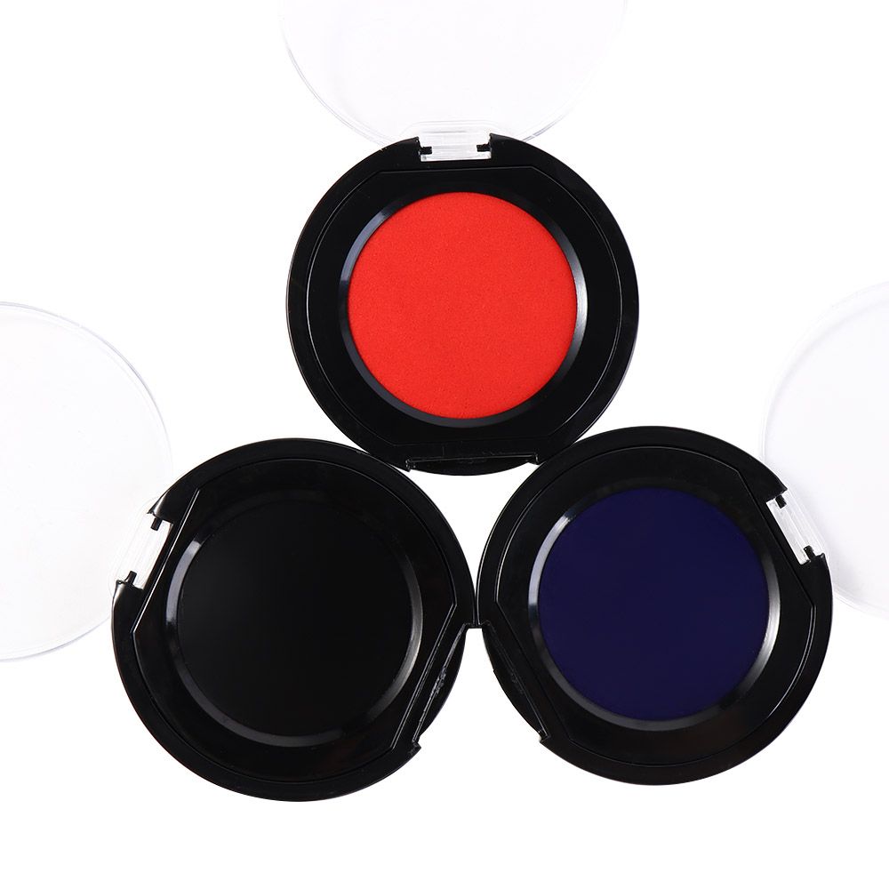 Red Blue Black Mini Fingerprin - đánh giá và giá Stamping Ink Pad