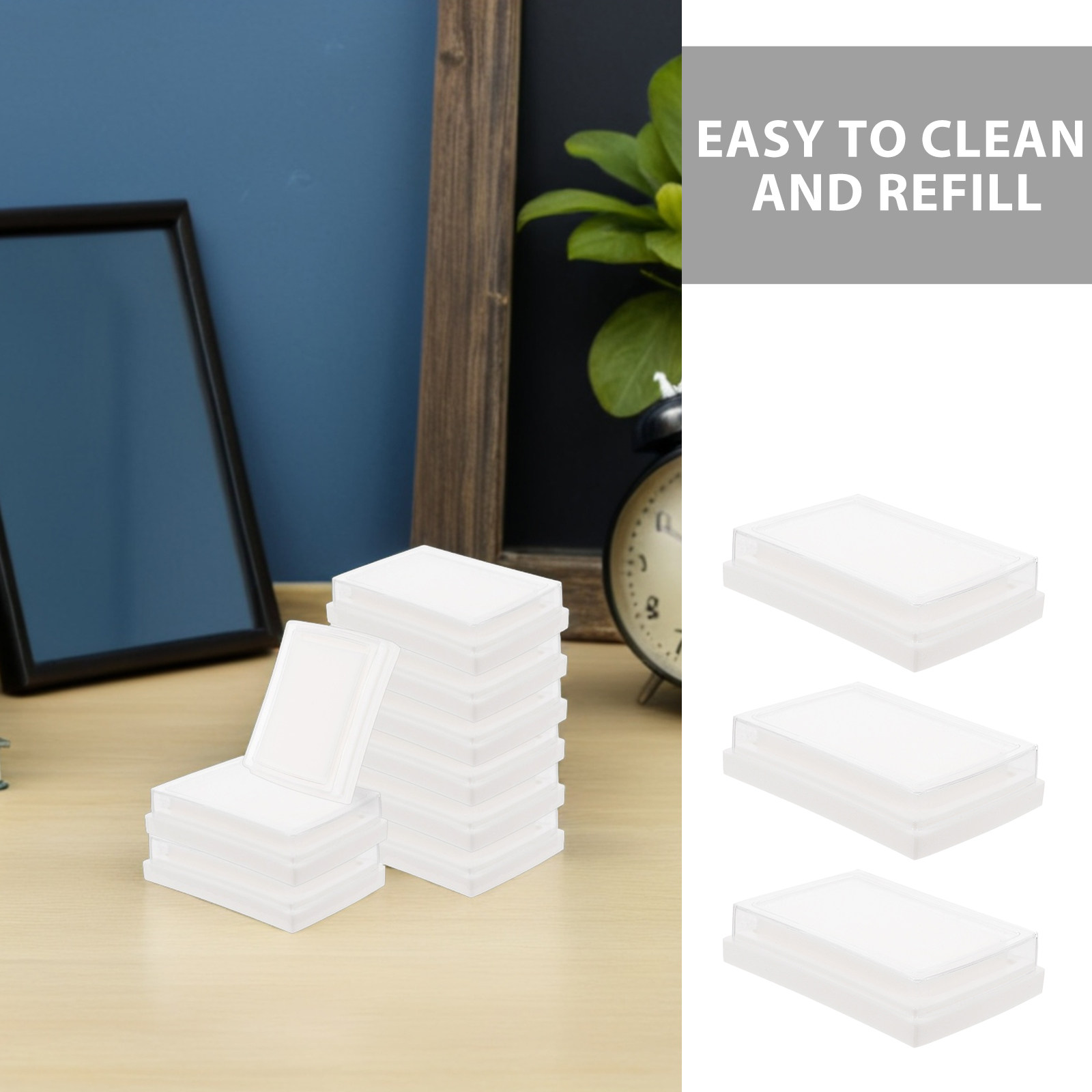 20Pcs Blank Stamp Ink Pad High - đánh giá và giá Stamping Ink Pad