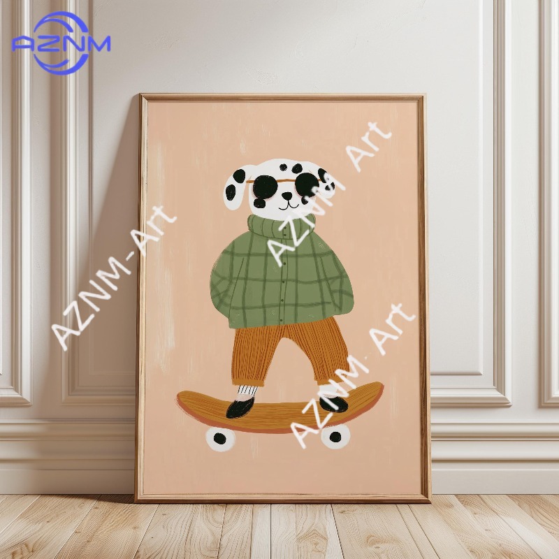 1PC Funny Animal Skateboarding - đánh giá và giá Art Craft Duck