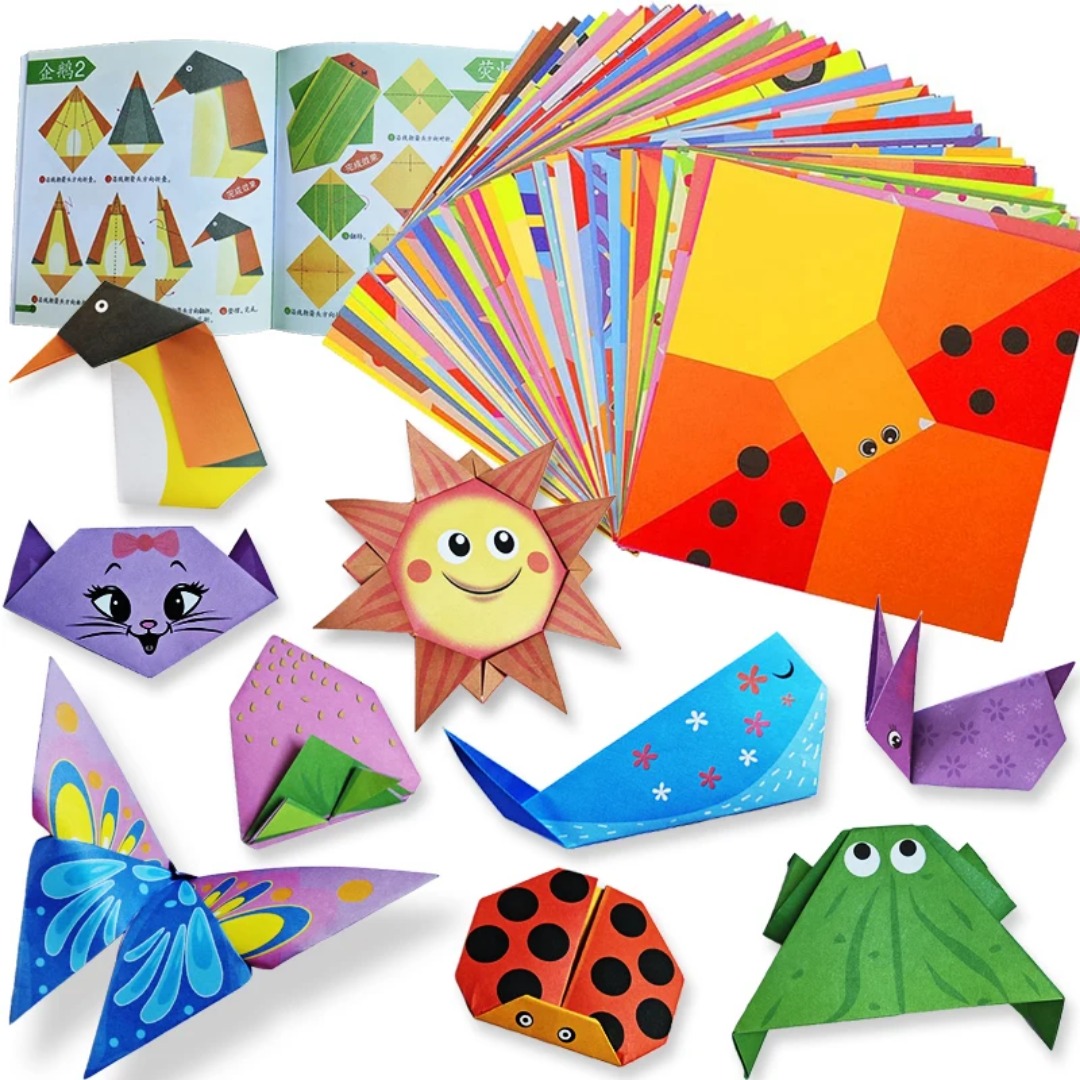 New Origami Kit 30 Sheets Orig - đánh giá và giá Art Craft 6 Year Old