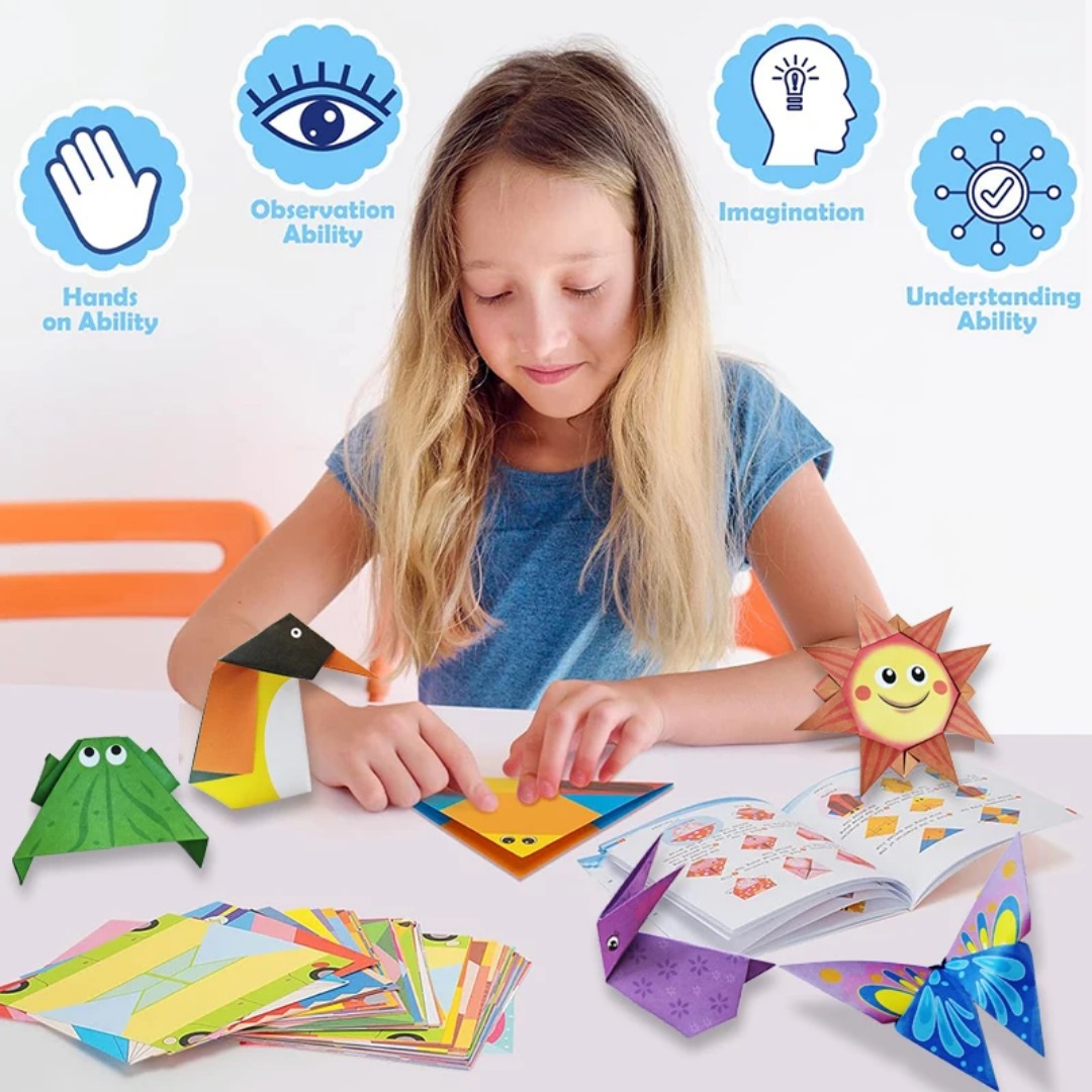 New Origami Kit 30 Sheets Orig - đánh giá và giá Art Craft 6 Year Old