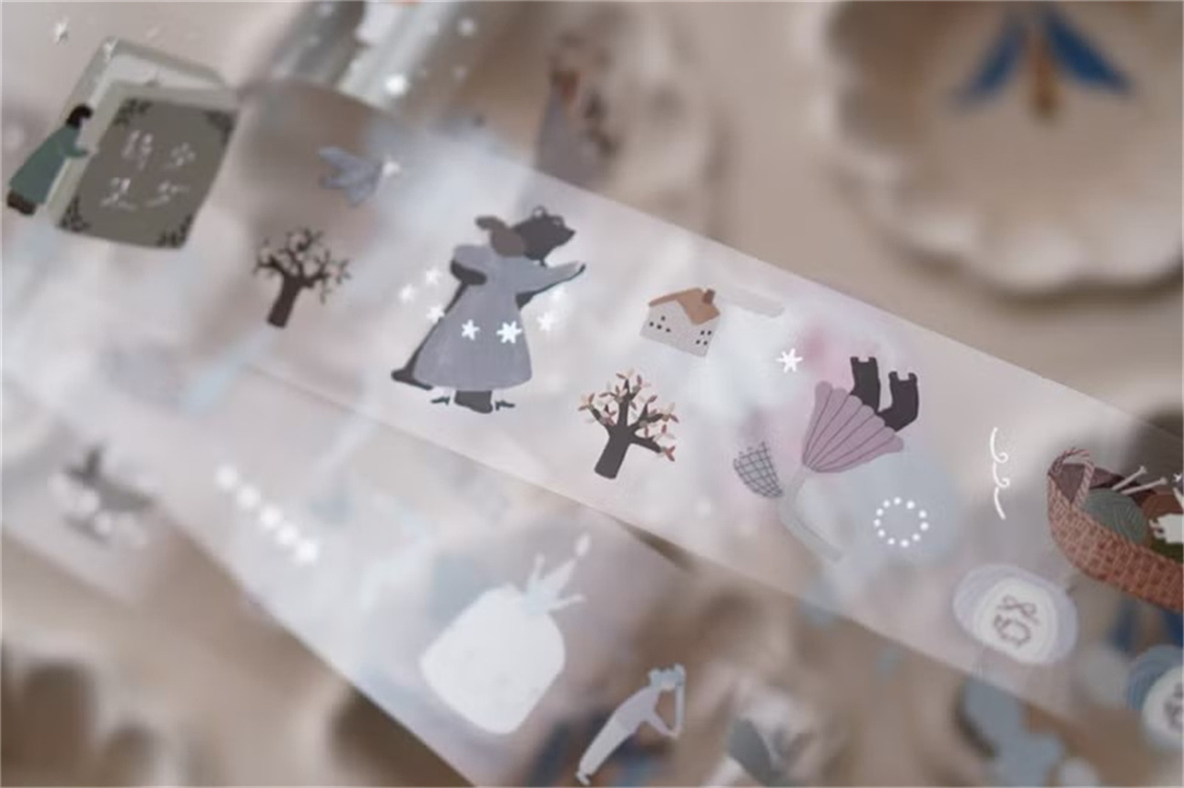 1 Loop Ivy Snow Vintage A Love - đánh giá và giá Washi Tape Rolls