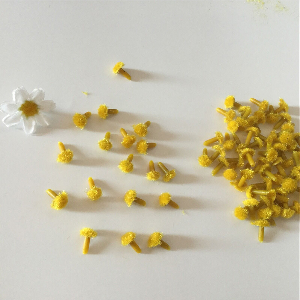 200Pcs Sunflower Stamens Simul - đánh giá và giá Art Craft Flower