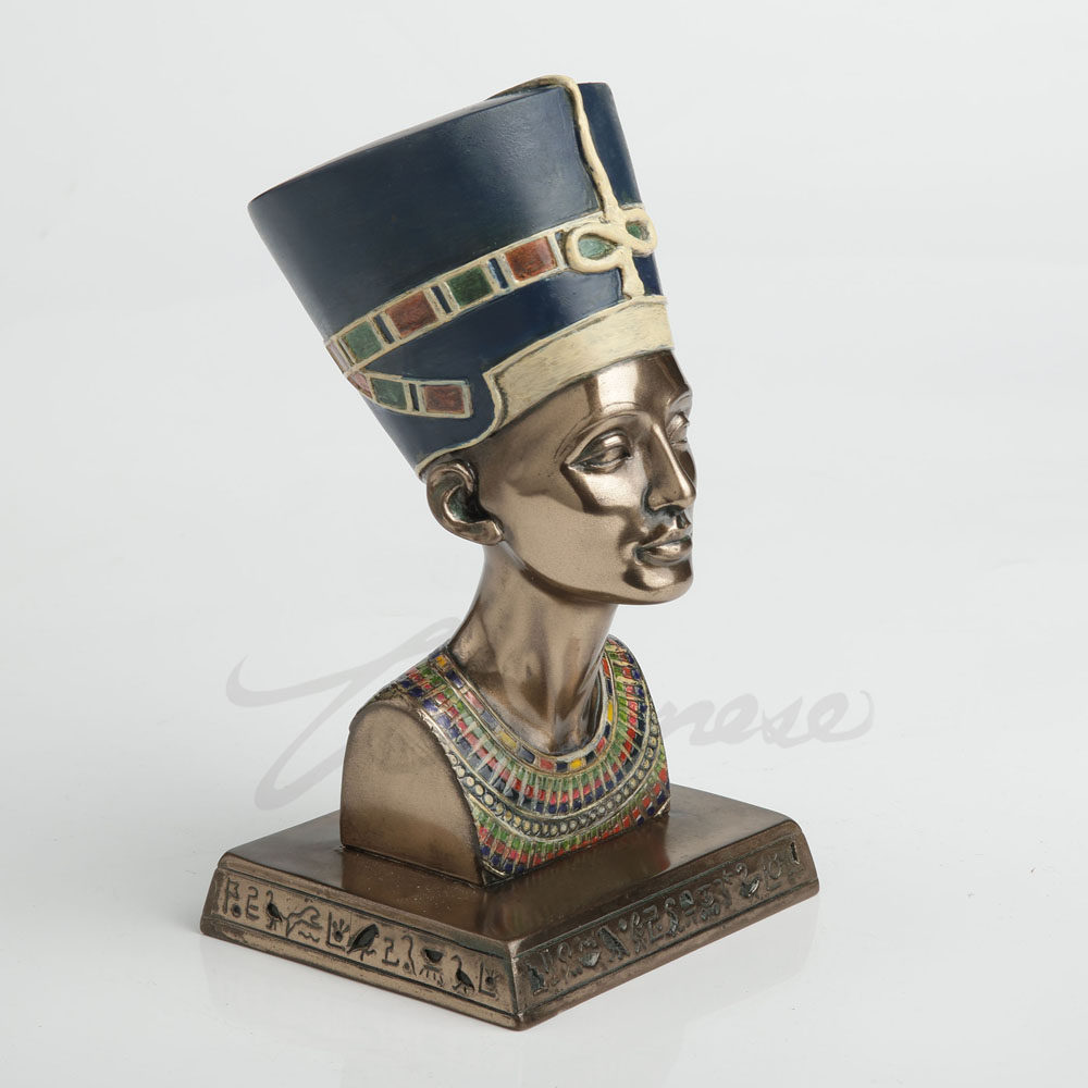 Vintage Bronze Ancient Egyptia - đánh giá và giá Queen Art Craft
