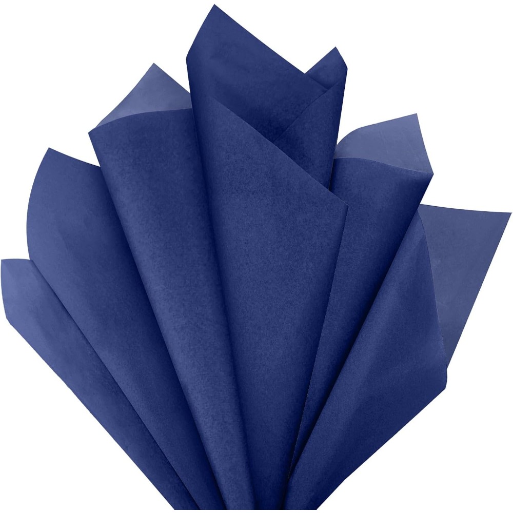 120 Sheets Navy Blue Tissue Pa - đánh giá và giá Art Craft Usa