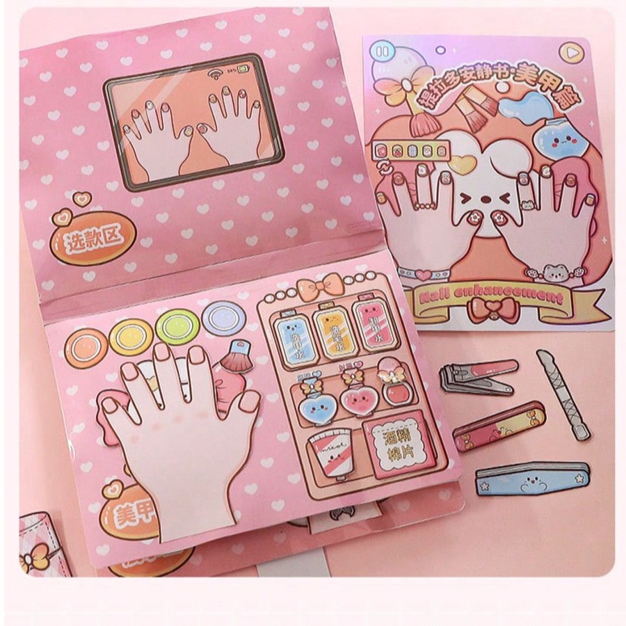 Pink Children DIY Nail Salon Q - đánh giá và giá Art Craft 6 Year Old