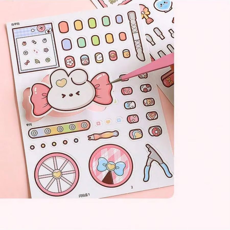 Pink Children DIY Nail Salon Q - đánh giá và giá Art Craft 6 Year Old