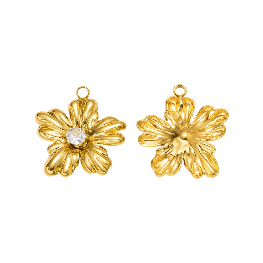 5pcs Gold Stainless Steel Flow - đánh giá và giá Art Craft Flower