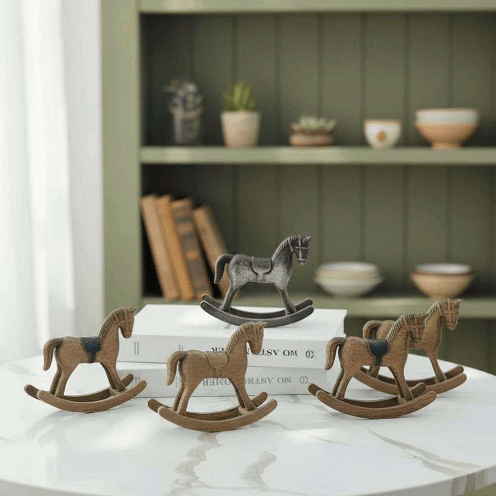 Wooden Horse Wooden Rocking Ho - đánh giá và giá Art Craft Horse