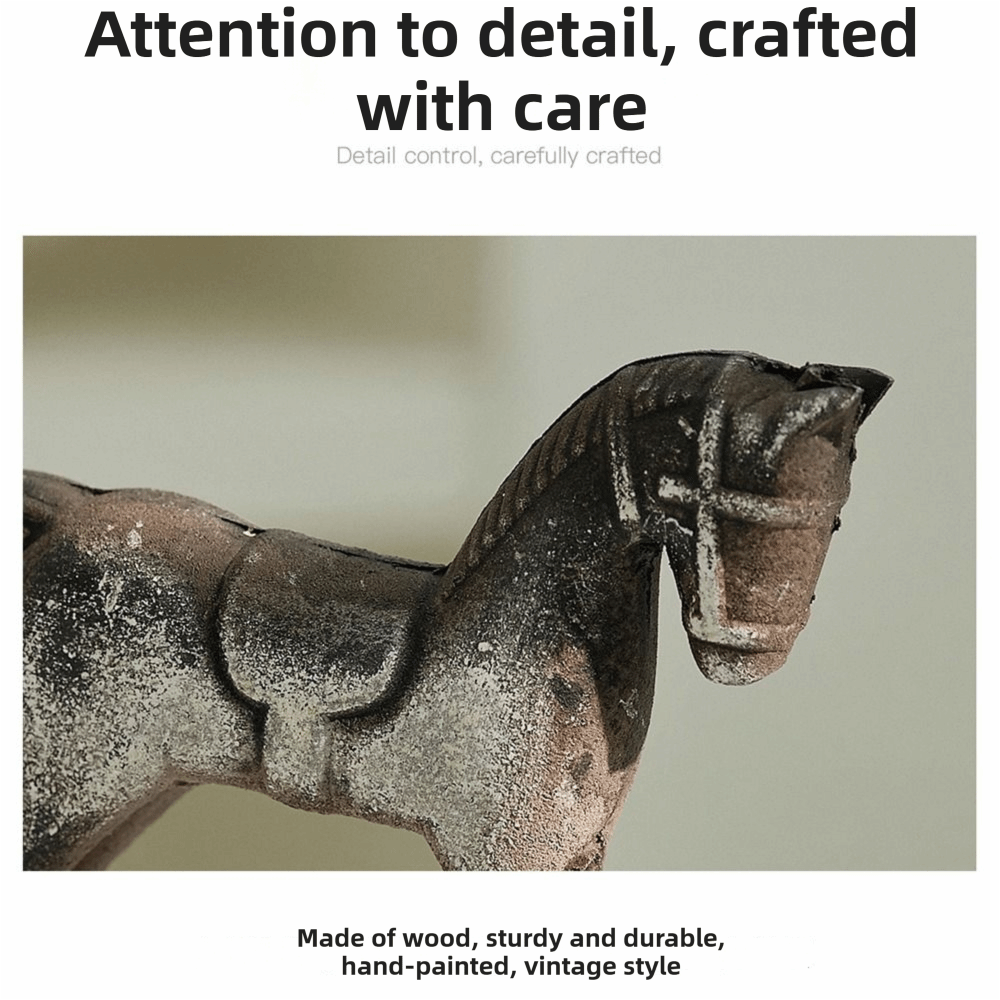 Wooden Horse Wooden Rocking Ho - đánh giá và giá Art Craft Horse