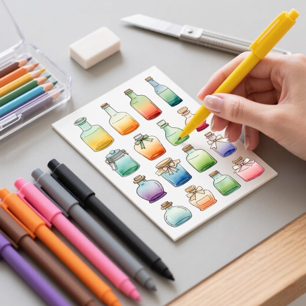 Various Bottle Style Clear Sta - đánh giá và giá Stamping Ink Pad