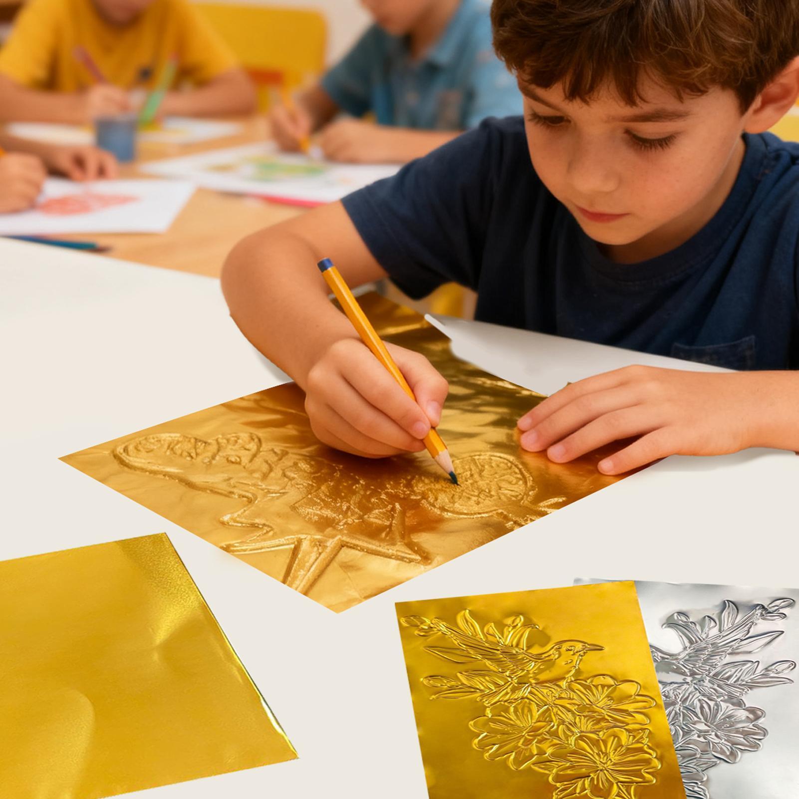 Foil Paper For Crafts 100 Piec - đánh giá và giá Art Craft Project