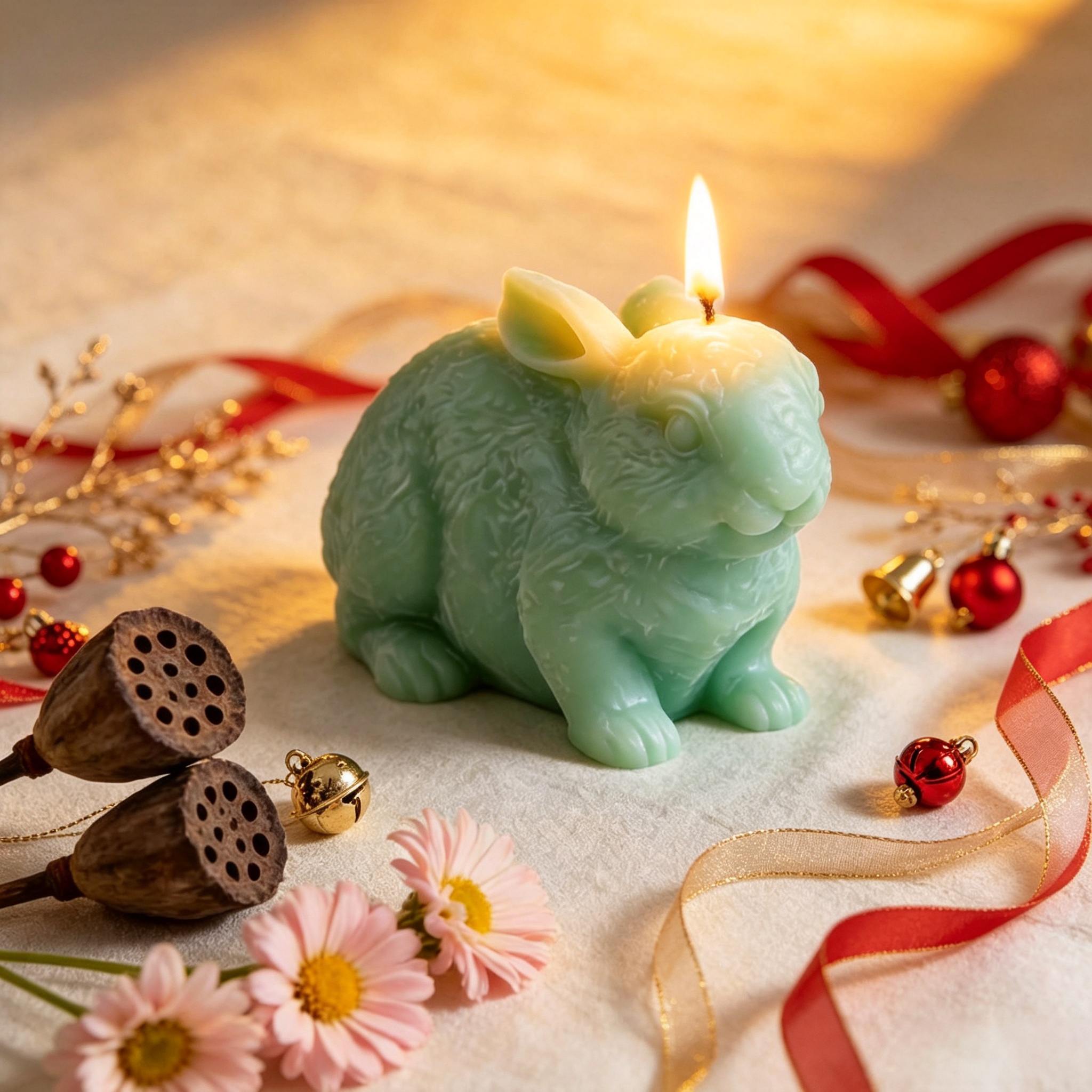 3D Rabbit Silicone Candle Mold - đánh giá và giá Candle Making Wax