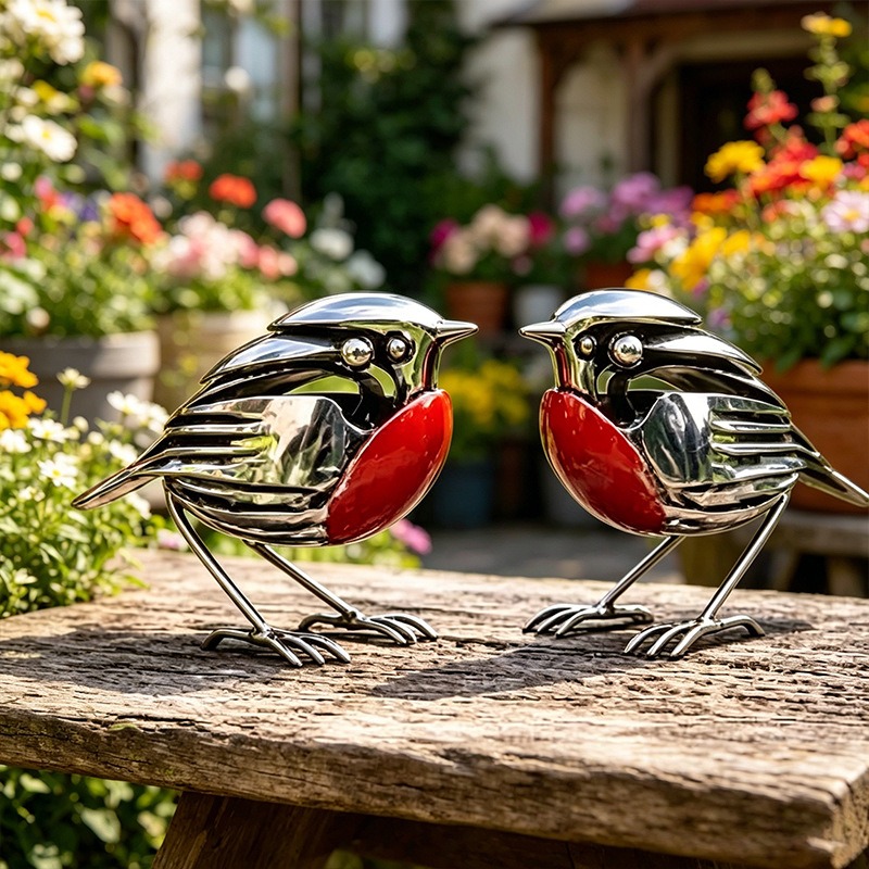 Scrap Metal Art Robin Sculptur - đánh giá và giá Art And Craft Recycle