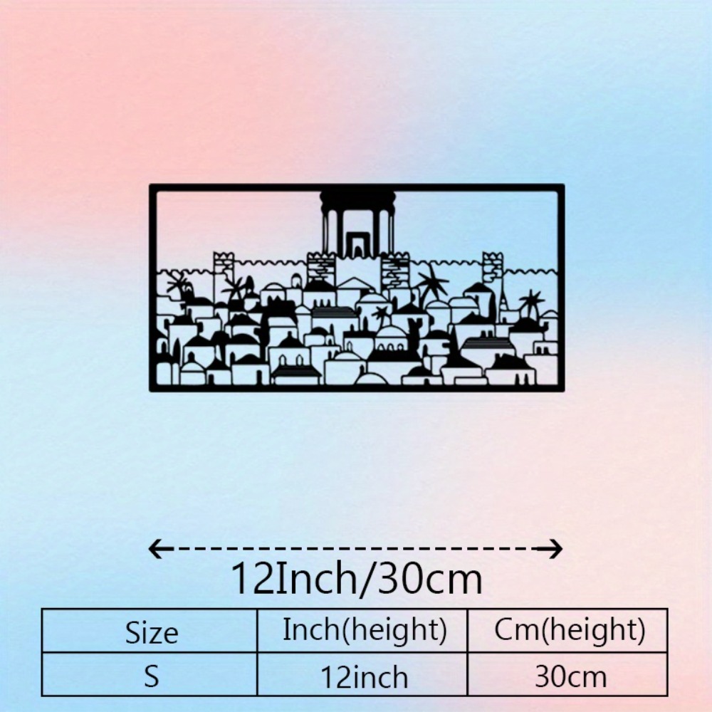 CIFBUY Metal Wall Art Jerusale - đánh giá và giá Art & Craft Kortingscode