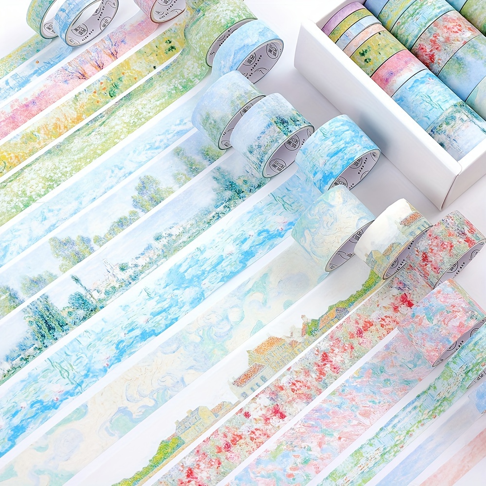 20 Rolls Vintage Garden Washi  - đánh giá và giá Washi Tape Rolls
