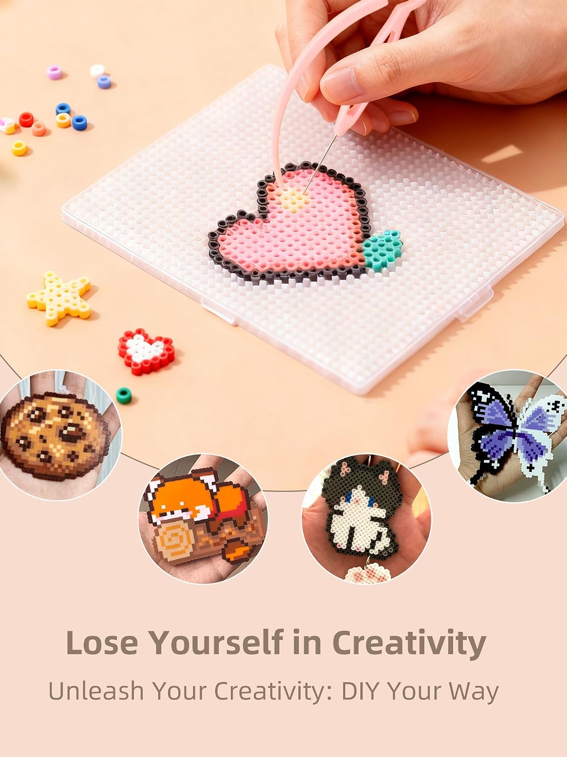 Fuse Beads Kit-Easy DIY-96 Col - đánh giá và giá Art Craft Usa