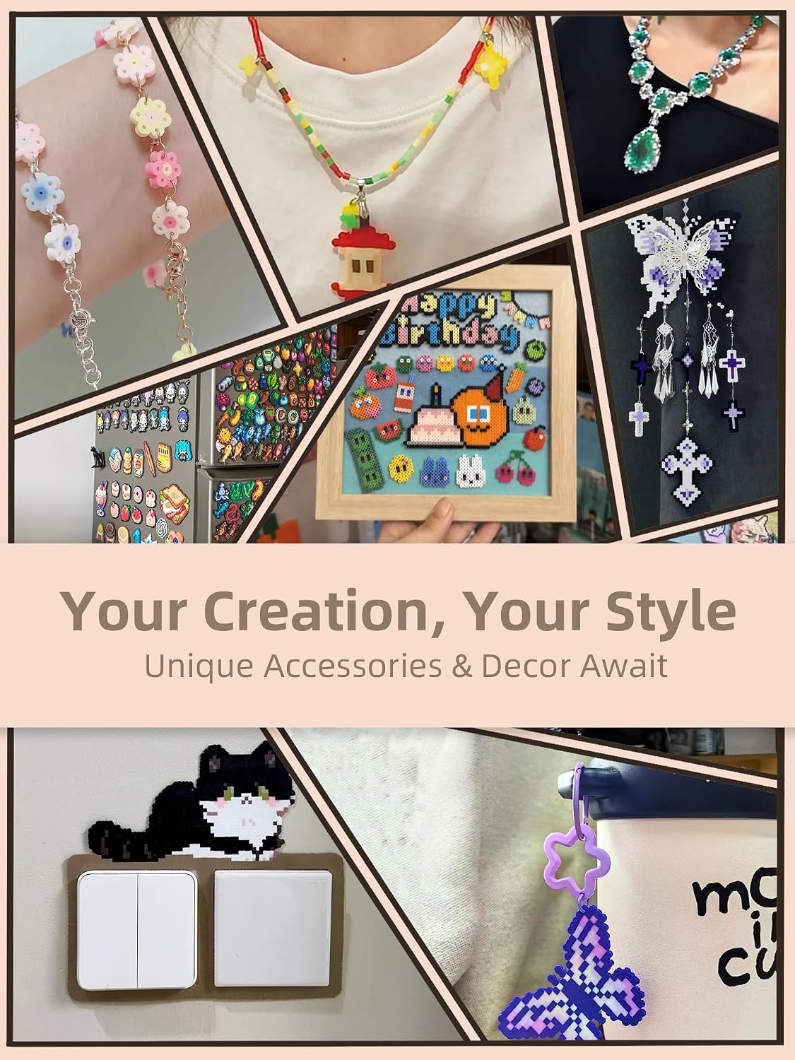 Fuse Beads Kit-Easy DIY-96 Col - đánh giá và giá Art Craft Usa