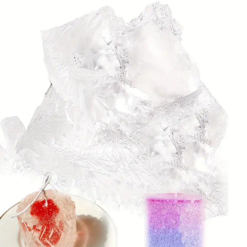 Transparent Crystal Wax, Jelly - đánh giá và giá Candle Making Wax
